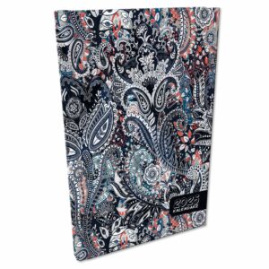 Kalendarz terminarz 2025 książkowy tygodniowy A5 notatka soft touch PAISLEY ORNAMENT