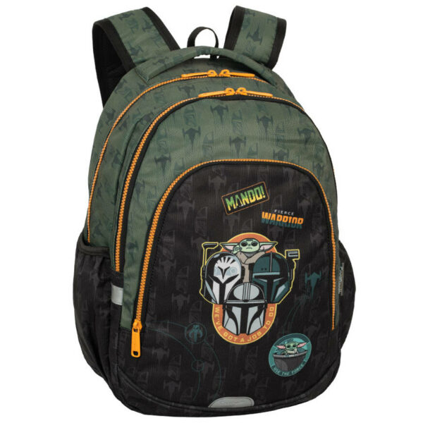 Zestaw młodzieżowy dla chłopca do klasy 4-6 plecak i piórnik Coolpack Disney Core Mandalorian