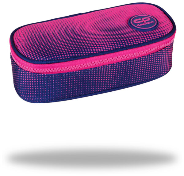 Zestaw dla dziewczynki do klasy 1-3 plecak i piórnik Coolpack Gradient Frape fuksja granat - obrazek 7