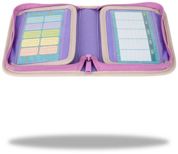 Zestaw dla dziewczynki do klasy 1-3 plecak i piórnik Coolpack White Bunny królik - obrazek 10