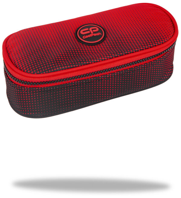 Zestaw dla chłopca do klasy 4-8 plecak i piórnik Coolpack Gradient czarno czerwony - obrazek 7