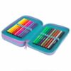 Zestaw dla dziewczynki do klasy 1-3 plecak i piórnik Coolpack Gradient turkus fiolet - obrazek 7