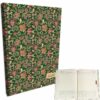 Kalendarz 2025 książkowy dzienny A4 sobota niedziela osobno soft touch PAISLEY KWIATY GREEN - obrazek 5