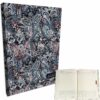 Kalendarz 2025 książkowy dzienny A4 sobota niedziela osobno soft touch PAISLEY ORNAMENT - obrazek 5