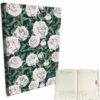 Kalendarz 2025 książkowy dzienny A4 sobota niedziela osobno soft touch PEONIE W ZIELENI - obrazek 5