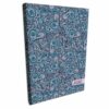 Kalendarz 2025 książkowy dzienny A4 sobota niedziela osobno soft touch PAISLEY TURKUS