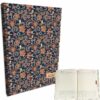 Kalendarz 2025 książkowy dzienny A4 sobota niedziela osobno soft touch PAISLEY KWIATY BLUE - obrazek 5