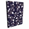 Kalendarz 2025 książkowy dzienny A4 sobota niedziela osobno soft touch MAGNOLIE DARK BLUE