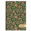 Kalendarz 2025 A5 dzienny sobota niedziela razem z Registrami Soft Touch PAISLEY KWIATY GREEN - obrazek 2