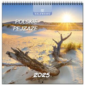 Kalendarz 2025 ścienny duży 30 x 60 cm 13 planszowy POLSKIE PEJZAŻE