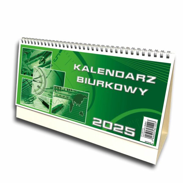 Kalendarz 2025 biurkowy poziom duży