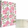 Kalendarz 2025 książkowy tygodniowy A4 ROZKŁADÓWKA soft touch PEONIE - obrazek 6